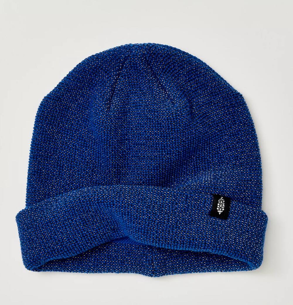 NWT Early Riser Reflective Beanie | Light Cobalt